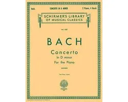 Concerto in D Minor 2-piano Score