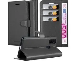 Coque Cadorabo pour Samsung Galaxy M21 / M30s en PHANTOM BLACK - Coque de protection avec fermeture magnétique