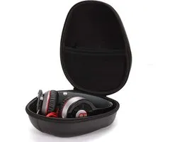 Étui rigide pour casque, sac de transport, protection supérieure pour Audio Technica, Beats, Sony et autres appareils - Zwart