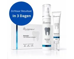 Experteeth® Formula+ - nettoyage professionnel - Sans Fluorure - Sans peroxyde - Dentifrice professionnel - Blanchissant - Reminéralisant - Hautement formulé - nano hydroxyapatite