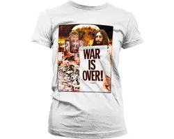 John Lennon Dames Tshirt -XL- War Is Over Wit