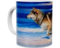 Wolves Wolf Snow Beat - Tasse 440 ml