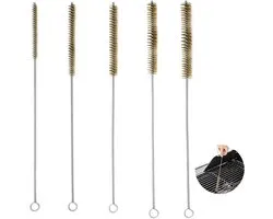 Brass Tube Brushes, Bottle Brushes, Metal Cleaning Brushes, Metal Pipe Cleaning Tools, Reusable Cleaning Brush, Set of - ShopVlot