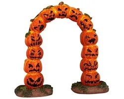 Spooky Town - Pumpkin Arch - Avec éclairage