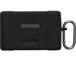 Étui pour écouteurs kwmobile - compatible avec DJI Mic Mini Wireless - Étui de protection Trendy pour écouteurs sans fil, noir