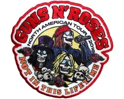 Guns N' Roses - Not In This Lifetime NA Tour '16 - Écusson