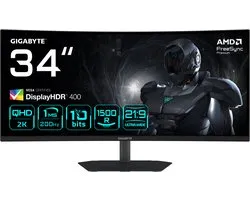 Monitor Gigabyte G34WQC2 EK UltraWide Quad HD 34"