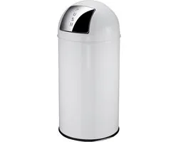 EKO Pushcan Vuilbak - 40 l - Wit