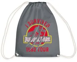 Logo rayé de Jurassic Park : J’ai survécu à la tournée de 1993