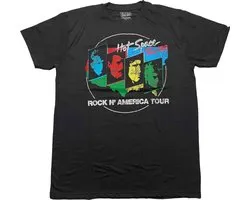 Queen - Hot Space Tour '82 Heren T-shirt - 2XL - Zwart