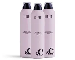 JANZEN Shower Foam &C Vanilla Peach & Happiness 3-pack