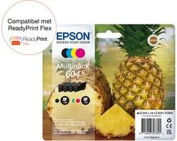 Epson 604 - Inktcartridge - Origineel - Standaard capaciteit - Zwart, Cyaan, Geel, Magenta