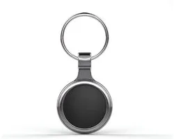 Smarttag - Airtag - Bluetooth sleutelvinder - Bluetooth GPS tracker - Inclusief sleutelhanger - Geschikt voor Apple & Samsung - Zwart