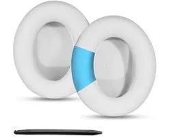 Dailygoods - Coussinets d'oreille de remplacement compatibles avec les écouteurs sans fil Bose QuietComfort (QC) Ultra, coussinets d'oreille en cuir protéiné à haute densité, pièces d'oreillettes anti-bruit
