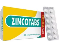 Zincotabs® 120 tabletten - voordeelpack - ondersteuning imuumsysteem