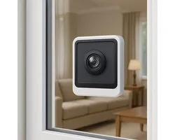 RaamCamera 2026 Versie - Speciale Lens Tegen Weerspiegeling - Camera voor op Raam - Tegen Raam Beveiligingscamera - SuperScherp Beeld - WindowCam - Camerabewaking op de Camping - camper caravan beveiligingscamera Handig