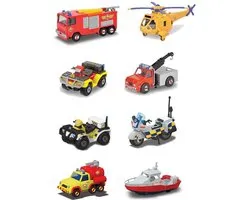 Brandweerman Phoenix die-cast - 7 cm - Schaal 1:64 - Metaal