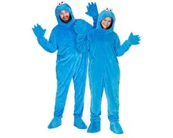 Costume Cookie Monster Sesame Street - Costume de carnaval