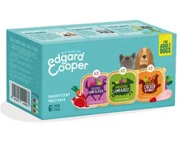 Edgard & Cooper Hondenvoer Multipack Kip - Wild - Lam 6 x 100 gr