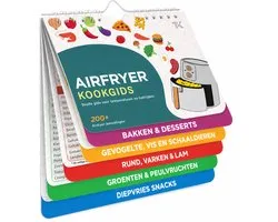Guide de cuisson Airfryer - Plus de 120 aliments - Temps et températures de cuisson - Livre de recettes Airfryer - Accessoires pour Airfryer - Français