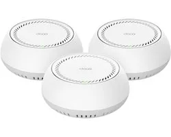 TP-Link Deco BE65-PoE(3-pack) - Wifi 7 - Mesh wifi - BE11000 - 3-pack