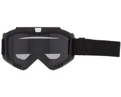 Aplus Crossbril zwart met donker getinte lens