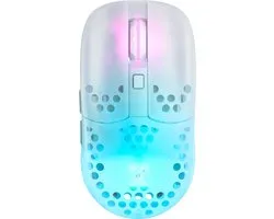 Xtrfy MZ1 Wireless - Muis - voor gaming - USB Type-A - optisch - wit