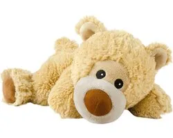 Warmies - Microgolfoven knuffel Beddy Bear de liggende, wakkere beer (William)