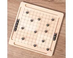 Magnetic Chess houten schaakset - Magnetisch schaakspel - Kluster magneten gezelschapsspel geschikt voor kinderen