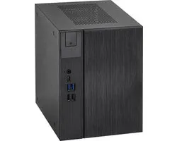 ASROCK DeskMeet X600 - Barebone Socket AM5 - AMD X600 - AMD Ryzen 7000/8000 support - 4x DDR5 - Windows 10 64-bit / 11 64-bit - Zwart