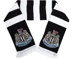 Newcastle United Retro Bar Voetbal Sjaal