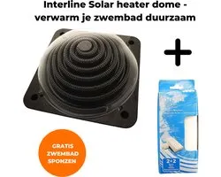 Interline Solar heater bol 5L - Pool Heater - Zwembadverwarming - Solarbol - Solar Zwembad Verwarming - Zwembad Verwarmen - Solar Verwaming Zwembad - Inclusief gratis Zwembad Sponzen