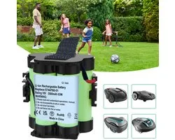 Remplacement de batterie pour Gardena Robotic R38Li - Batterie 18V 3500mAh pour R80Li R75Li R70Li R50Li R45Li R40Li McCulloch ROB R1000