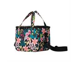 Lunchbox Backpack Freezer New Oxford Cloth Oblique Span Mommy Bottle Bag Print Waterproof White Collar Lunch Bag 29 x - ShopVlot