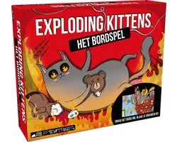Exploding Kittens Het Bordspel - Partyspel - Humor gegarandeerd - Familiespel met Strategie & Chaos