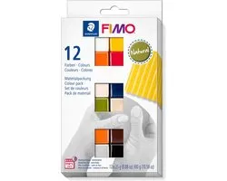 Pâte à modeler en pâte Fimo, Set couleurs naturelles.