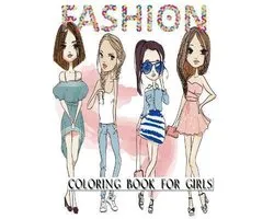 Fashion Coloring Book For Girls