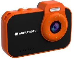 AGFAPHOTO Realikids Cam Waterproof 2 – Appareil Photo Enfant Étanche 12MP, Vidéo HD, Mode Selfie, Filtres et Cadres, Jeux Intégrés, Batterie Lithium Noir