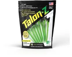 Talon Z Performance Golf Tee – Sterke Golf Tees voor Meer Afstand en Minder Spin