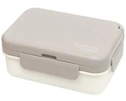 Lunchbox met compartimenten - 18,2*12,5*8 cm - Lunchbox - Lunchbox - Unisex lunchbox - Lunchbox met compartimenten - Voedselbewaarbox - Afgesloten box - Geschikt voor keukens, werkplekken,Picknicks, buitenactiviteiten,enz.