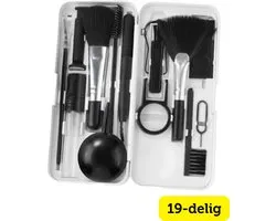 Garpex® Toetsenbord Schoonmaakset 19-delig - Keyboard Cleaning Kit voor Laptop, Camera & Smartphone - incl. Keycap Puller