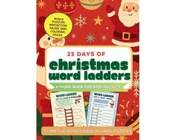 Climb the Words! Educational Puzzles- 25 Days of Christmas Word Ladders