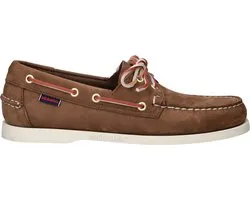 Sebago Docksides Veterschoenen - Heren - Bruin - Maat 46,5