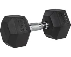 VirtuFit Haltere Hexa Pro - 27,5 kg - Haltère Hexagonal - Durable et Résistant à l'Usure - Entraînement de Force - Poids - CrossFit & Fitness - Convient aux Débutants et aux Professionnels - Vendu à l'unité