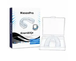 Gouttière anti-grincement MasonPro – Extra fine - Convient à toutes les dentitions - Protège-dents - Gouttière de grincement de dents – Gouttière nocturne – Gouttière de bruxisme - Protège-dents