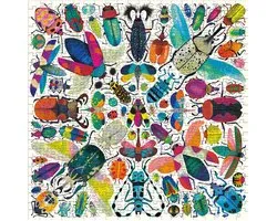 MUDPUPPY Puzzel - Kaleido Beetles - 51X51Cm - 500 Stukjes - 8 Jaar
