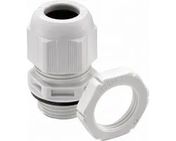 Wiska 10066527 Wartel M25 Polyamide Grijs-wit (RAL 7035) 50 stuk(s)