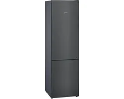 Siemens KG39E8XBA -Koelvriescombinatie -Koelkast - 201x60 - Energielabel B - hyperFresh 0°C meer ruimte voor groente en fruit - superKoelen: snel koelen van verse producten - Zwart
