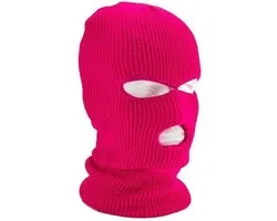 Scoby - Cagoule - Cagoule de visage - Motor Balaclava - Face Mask - One Size - Rose