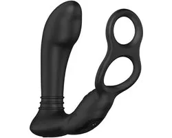 Nexus Simul8 Prostaat Vibrator Stroker Edition - Anaal Vibrator met Cockring - P-spot Stimulatie - 41 Vibratie Combinaties - 5 Snelheden - 6 Perineum Stimulatie Standen - Waterproof - USB Oplaadbaar - Siliconen